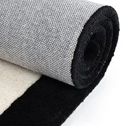 Tapete Infantil - Zebra Hand Tufted Wool Premium (bege/preto)