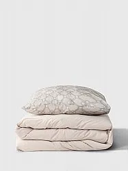 Conjunto de capa de edredão - Belinda (bege)