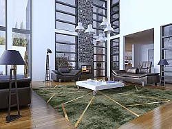 Tapete Wilton - Bellizzi (verde)