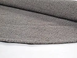 Tapete redondo - Bibury (cinza claro)