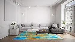 Tapete Wilton - Molina (azul)