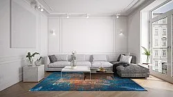 Tapete Wilton - Tierzo (azul)