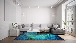 Tapete Wilton - Pardos (azul)