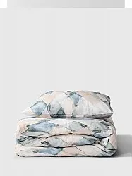 Conjunto de capa de edredão - Blanca (bege/azul)