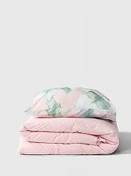 Conjunto de capa de edredão - Blanca (rosa/verde)
