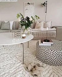 Tapetes redondos - Monti (offwhite)