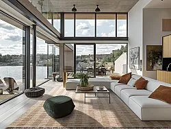 Tapete de algodão - Hedda (bege)