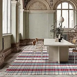 Tapete de algodão - Husvik (creme/multicolorido)