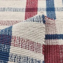 Tapete de algodão - Husvik (creme/multicolorido)