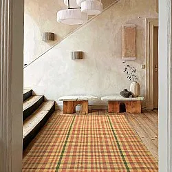 Tapete de algodão - Husvik (mostarda/multicolorido)