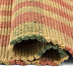 Tapete de algodão - Husvik (mostarda/multicolorido)