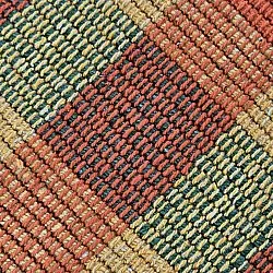 Tapete de algodão - Husvik (mostarda/multicolorido)