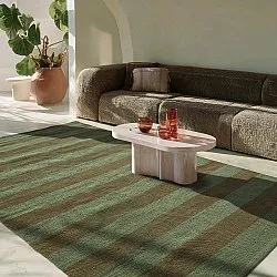 Tapete de algodão - Nilo (verde musgo)