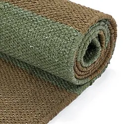 Tapete de algodão - Nilo (verde musgo)