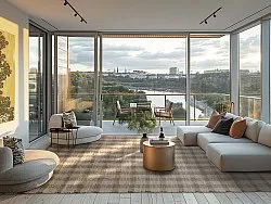 Tapete de algodão - Noomi (bege)