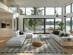 Tapete de algodão - Noomi (verde)