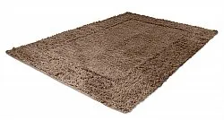 Tapetes felpudos - Aline Natural Cotton Shaggy (marrom)