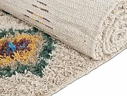 Tapetes felpudos - Siddel Natural Cotton Shaggy (bege/multi)