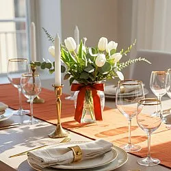 Trilhos de mesa - Niva (ferrugem)