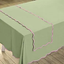 Trilhos de mesa - Yrsa (verde)