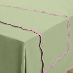 Trilhos de mesa - Yrsa (verde)