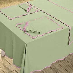 Trilhos de mesa - Yrsa (verde)