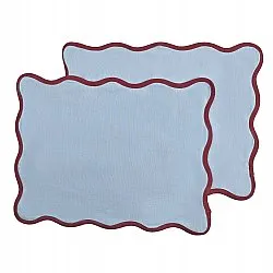 Jogo americano - 2 unidades Yrsa (azul)