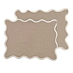 Jogo americano - 2 unidades Yrsa (bege escuro)