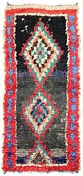 Tapete Berbere Marroquino Boucherouite 245 x 110 cm