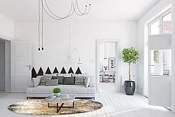 Tapete redondo - Florent (marrom)