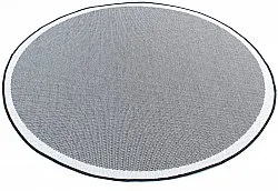 Tapete redondo - Sortelha (preto)