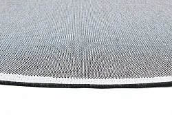 Tapete redondo - Sortelha (preto)