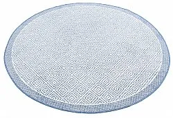 Tapete redondo - Monsaraz (azul)