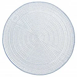 Tapete redondo - Ferragudo (azul)