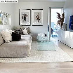 Tapete de lã - Coastal (creme)