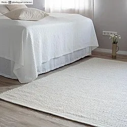 Tapete de lã - Coastal (branco)