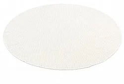 Tapete redondo - Coastal (branco)