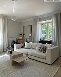 Tapete de lã - Coastal (creme)