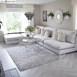 Tapetes felpudos - Cosy (prata)