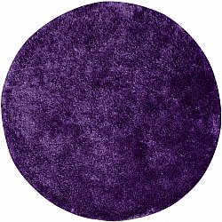Runda mattor - Cosy (lila)