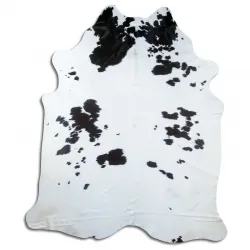 Couro de vaca - Preto/branco 1413