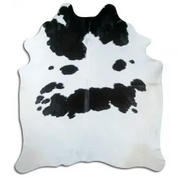 Couro de vaca - Preto/branco 1421