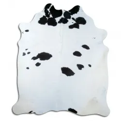 Couro de vaca - Preto/branco 1429