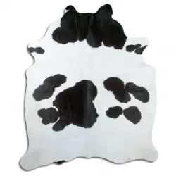 Couro de vaca - Preto/branco 1456