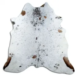 Couro de vaca - marrom/branco 1484