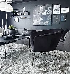 Tapetes redondos - Janjira (prata)