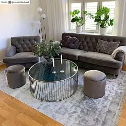 Tapete Wilton - Art Silk (cinza)