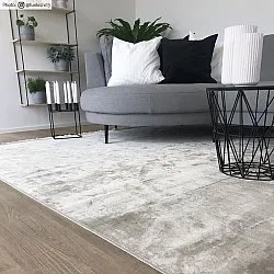 Tapete Wilton - Art Silk (cinza claro/bege)