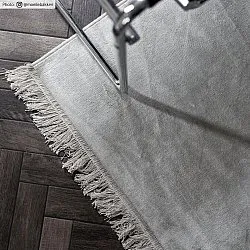 Tapete Wilton - Art Silk (cinza claro/bege)