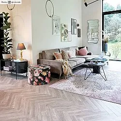 Tapete Wilton - Badem (rosa/multicolorido)